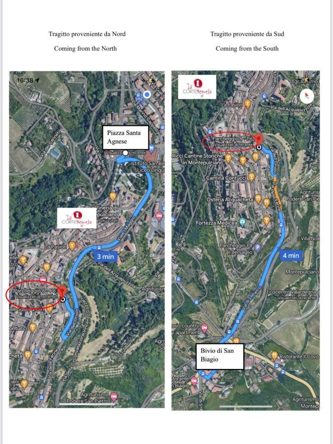 La Corte Segreta Montepulciano Stazione Eksteriør bilde